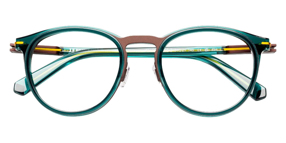 J.F. Rey® JF3132 JFR JF3132 4498 51 Eyeglasses - Green/Brown/Yellow