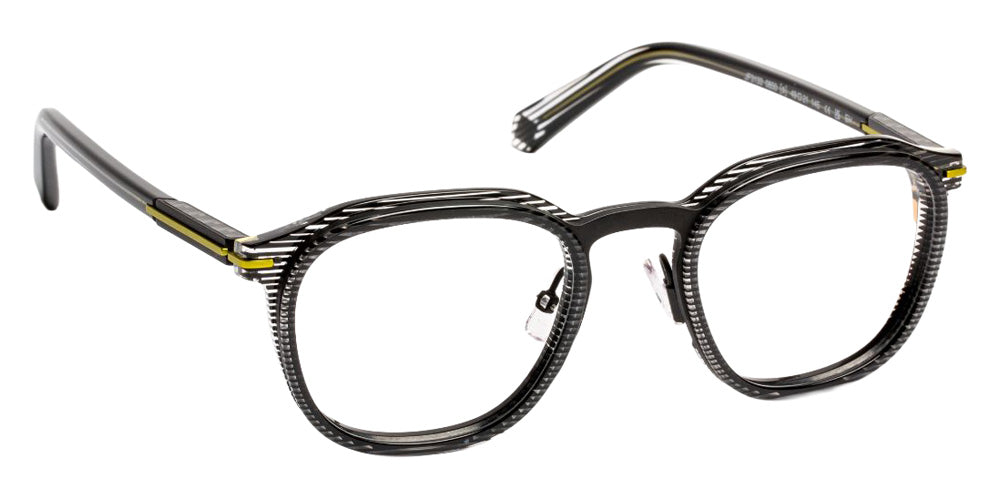 J.F. Rey® JF3133 JFR JF3133 0850 49 Eyeglasses - Striped Black/Green