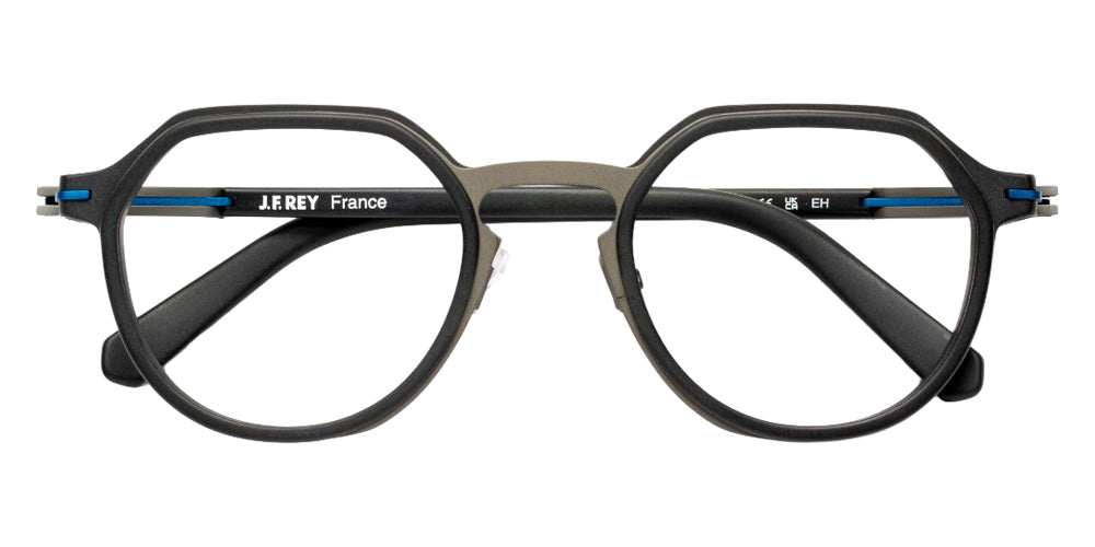 J.F. Rey® JF3134 JFR JF3134 9826 52 Eyeglasses - Black/Gunmetal/Blue
