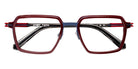 J.F. Rey® JF3135 JFR JF3135 2836 54 Eyeglasses - Burgundy/Blue/Red