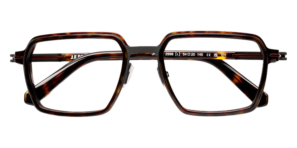 J.F. Rey® JF3135 JFR JF3135 2998 54 Eyeglasses - Tortoiseshell/Black/Red