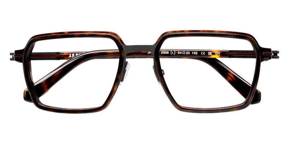 J.F. Rey® JF3135 JFR JF3135 2998 54 Eyeglasses - Tortoiseshell/Black/Red