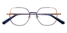 J.F. Rey® JF3137 Geometric Eyeglasses - Viole/Rose Gold