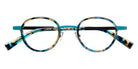 J.F. Rey® JF3138 Round Eyeglasses - Tortoiseshell/Blue