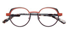 J.F. Rey® JF3139 Round Eyeglasses - Coral/Black