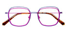 J.F. Rey® JF3146 Square Eyeglasses - Pink/Blue