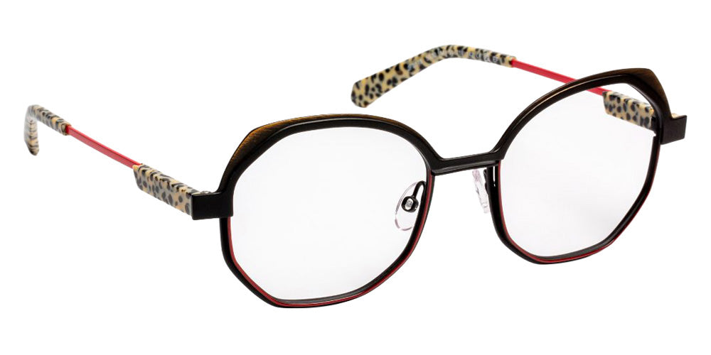 J.F. Rey® JF3148 JFR JF3148 5630 51 Eyeglasses - Gold/Red