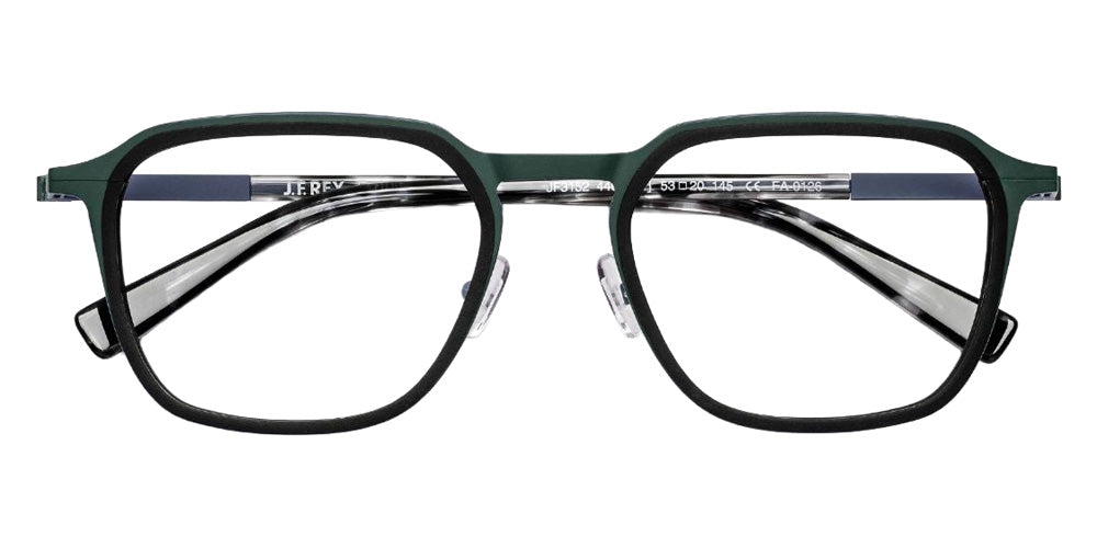 J.F. Rey® JF3152 JFR JF3152 4400 53 Eyeglasses - Blue-Green/Black