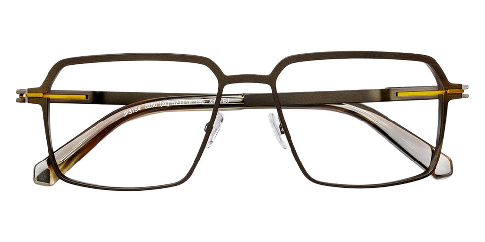 J.F. Rey® JF3154 JFR JF3154 0250 57 Eyeglasses - Brown/Yellow