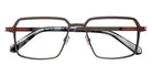 J.F. Rey® JF3154 JFR JF3154 0260 57 Eyeglasses - Ruthenium/Orange