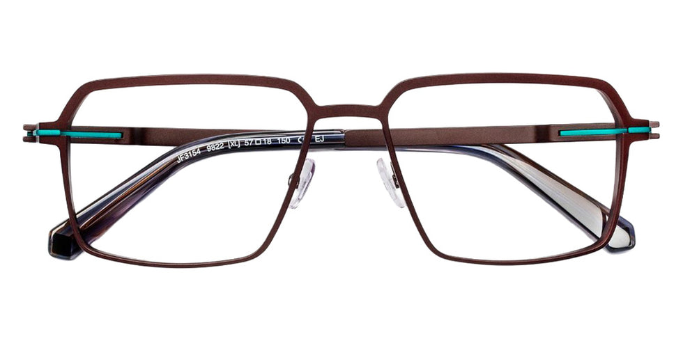 J.F. Rey® JF3154 JFR JF3154 9822 57 Eyeglasses - Brown/Blue
