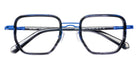J.F. Rey® JF3157 JFR JF3157 0029 49 Eyeglasses - Black/Blue
