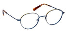 J.F. Rey® Alexis JFR Alexis 2760 50 - 2760 Navy/Orange Eyeglasses