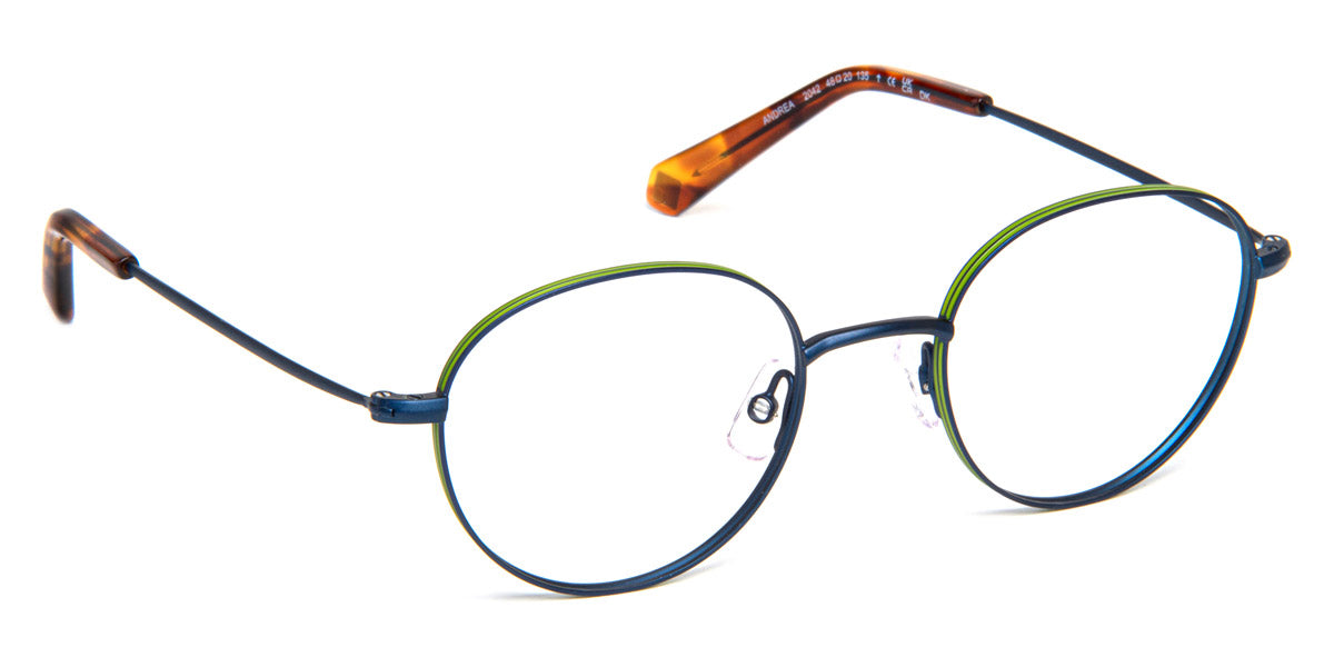 J.F. Rey® Andrea JFR Andrea 2042 48 - 2042 Blue/Green Eyeglasses