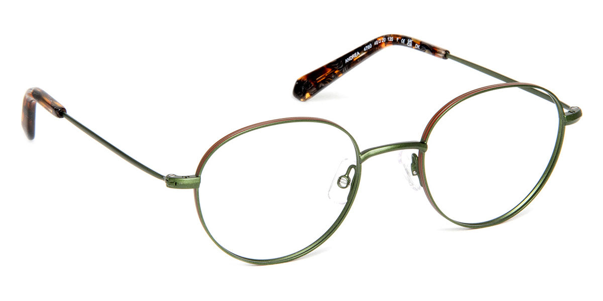J.F. Rey® Andrea JFR Andrea 4760 48 - 4760 Khaki/Orange Eyeglasses