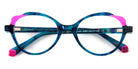J.F. Rey® Biscuit JFR Biscuit 2080 45 - 2080 Blue Lace/Fuchsia Eyeglasses