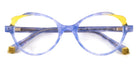 J.F. Rey® Biscuit JFR Biscuit 7050 45 - 7050 Purple/Yellow Eyeglasses