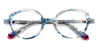 J.F. Rey® Bonbon JFR Bonbon 2020 42 - 2020 Feather Blue Eyeglasses