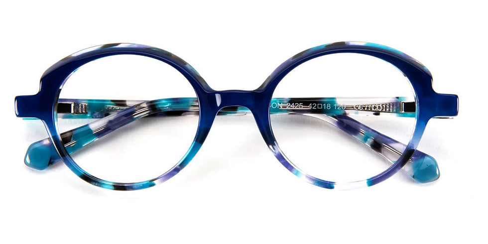 J.F. Rey® Bonbon JFR Bonbon 2425 42 - 2425 Gradient Demi Blue Eyeglasses