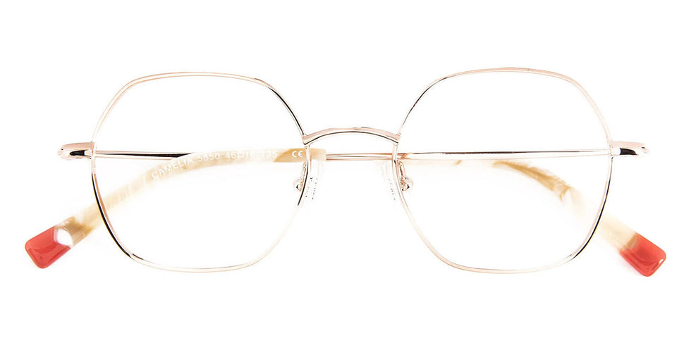 J.F. Rey® Camelia JFR Camelia 5850 46 - 5850 Pink Gold Brilliant Eyeglasses
