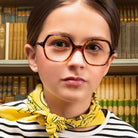 J.F. Rey® Charlotte Kids JFR Charlotte Kids 9000 51 - 9000 Demi/Black Eyeglasses