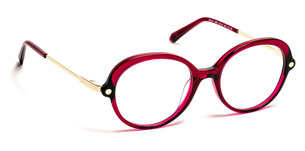 J.F. Rey® Emilie Kids JFR Emilie Kids 3800 51 - 3800 Plum/Black Eyeglasses