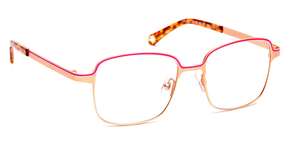 J.F. Rey® Funky JFR Funky 5075 46 - 5075 Pink Gold/Neon Purple 8/12 Girl Eyeglasses