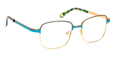 J.F. Rey® Funky JFR Funky 2550 46 - 2550 Turquoise/Gold/Orange Eyeglasses