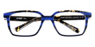 J.F. Rey® Hiphop JFR Hiphop 9525 49 - 9525 Demi/Stripes Blue Eyeglasses