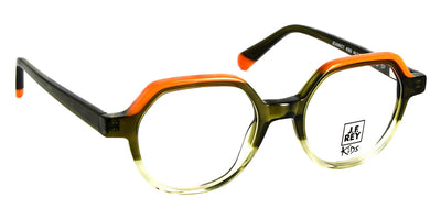 J.F. Rey® Jeannot JFR Jeannot 4560 44 - 4560 Gradient Green/Orange Eyeglasses
