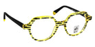 J.F. Rey® Jeannot JFR Jeannot 5000 44 - 5000 Brick Black/Yellow Eyeglasses