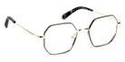 J.F. Rey® Lise JFR Lise 0050 46 - 0050 Black/Shiny Gold Eyeglasses