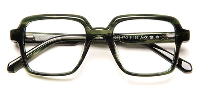 J.F. Rey® Martin JFR Martin 4343 47 - 4343 Lozenge Green Eyeglasses