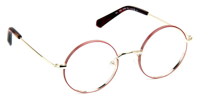 J.F. Rey® Mia JFR Mia 3550 47 - 3550 Raspberry/Shiny Gold Eyeglasses