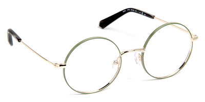J.F. Rey® Nina JFR Nina 4750 50 - 4750 Green/Shiny Gold Eyeglasses