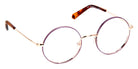 J.F. Rey® Nina JFR Nina 7555 50 - 7555 Plum/Shiny Pink Gold Eyeglasses