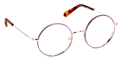 J.F. Rey® Nina JFR Nina 7555 50 - 7555 Plum/Shiny Pink Gold Eyeglasses