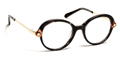 J.F. Rey® Pauline JFR Pauline 0195 47 - 0195 Nice Black/Brown Eyeglasses