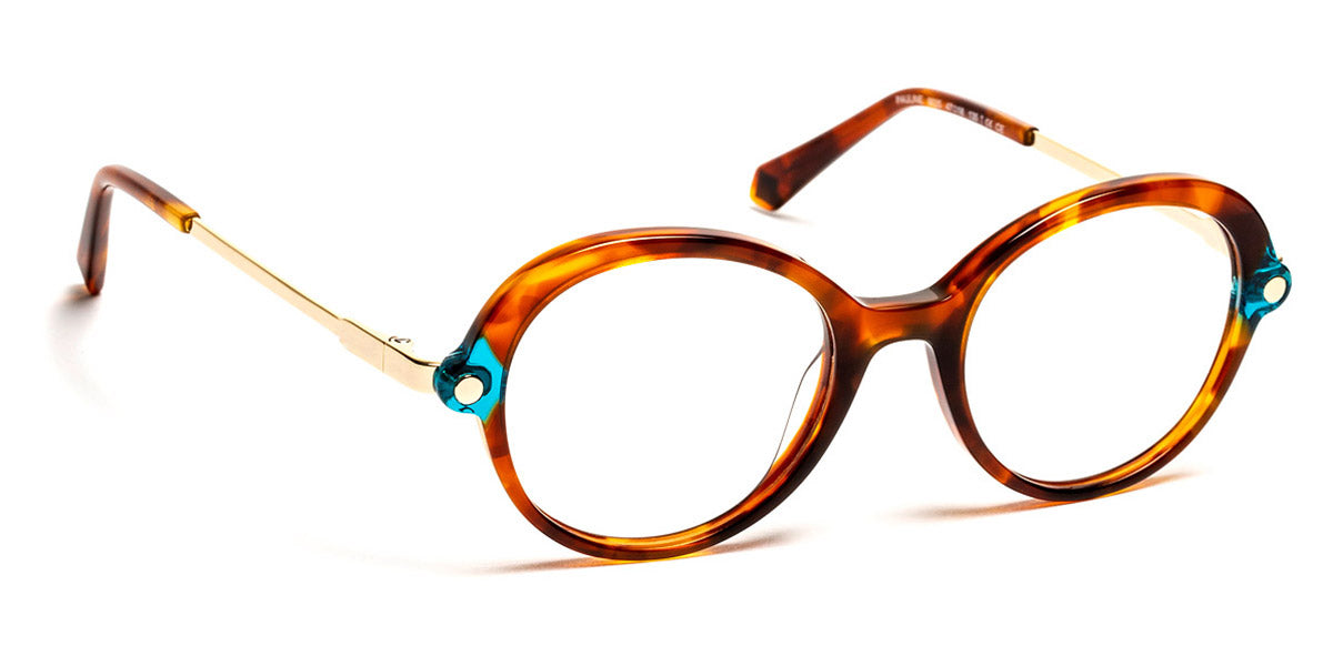 J.F. Rey® Pauline JFR Pauline 9025 47 - 9025 Demi/Turquoise Eyeglasses