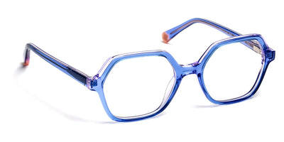 J.F. Rey® Pistache JFR Pistache 2080 47 - 2080 Blue/Pink Glitter Eyeglasses