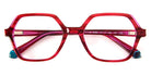 J.F. Rey® Pistache JFR Pistache 8585 47 - 8585 Plum/Pink Eyeglasses