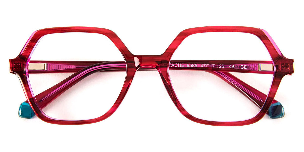 J.F. Rey® Pistache JFR Pistache 8585 47 - 8585 Plum/Pink Eyeglasses