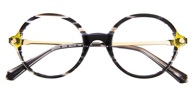 J.F. Rey® Serena JFR Serena 0045 46 - 0045 Stripe Black/Green Eyeglasses