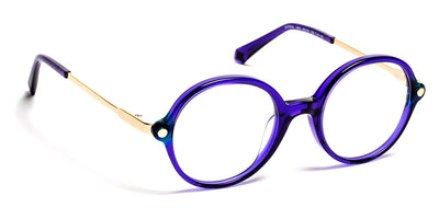 J.F. Rey® Serena JFR Serena 7825 46 - 7825 Dark Purple/Blue Eyeglasses