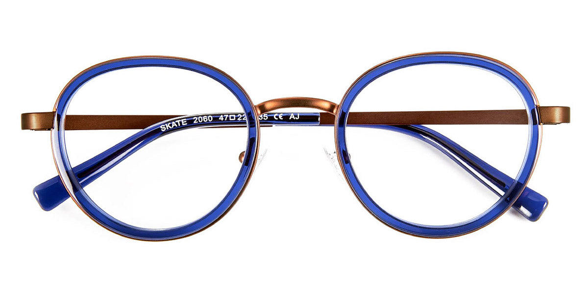 J.F. Rey® Skate JFR Skate 2060 47 - 2060 Blue/Copper Eyeglasses