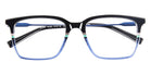 J.F. Rey® Surf JFR Surf 0020 51 - 0020 Black/Turquoise Eyeglasses