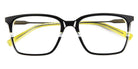 J.F. Rey® Surf JFR Surf 0050 51 - 0050 Black/Yellow Eyeglasses