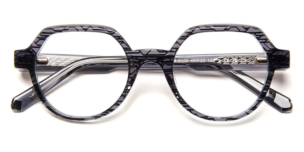 J.F. Rey® Tom JFR Tom 0100 48 - 0100 Gray Thread Eyeglasses