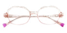 J.F. Rey® Tralala JFR Tralala 8080 43 - 8080 Glitter Pink Eyeglasses