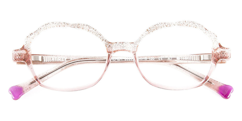 J.F. Rey® Tralala JFR Tralala 8080 43 - 8080 Glitter Pink Eyeglasses